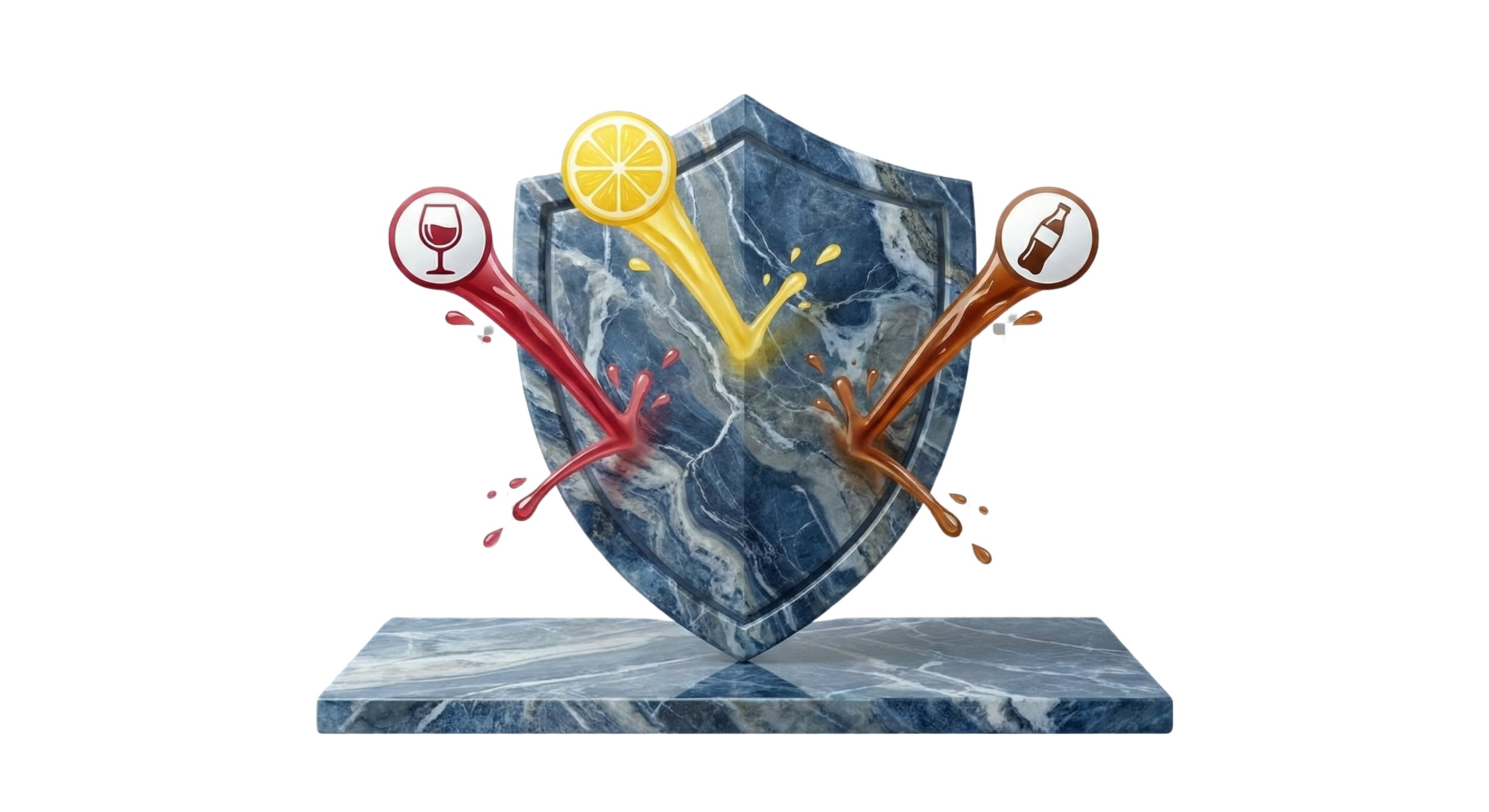 Anti-zuur bescherming voor natuursteen